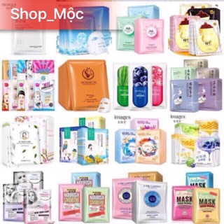 Combo mix  20 mặt nạ dưỡng da nội địa Trung
