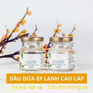 DẦU DỪA ÉP LẠNH- LOẠI CAO CẤP - HANDMADE