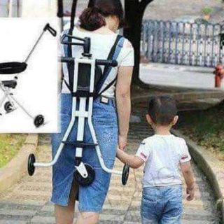 Xe ba bánh gấp gọn cho be