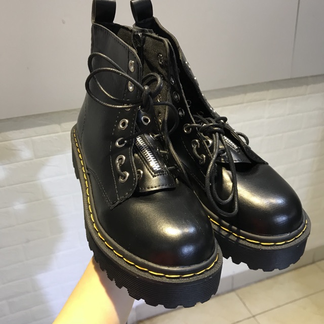 [Sẵn 35/36/37/38/39]Boots cổ cao đi được 2 kiểu ulzzang | BigBuy360 - bigbuy360.vn
