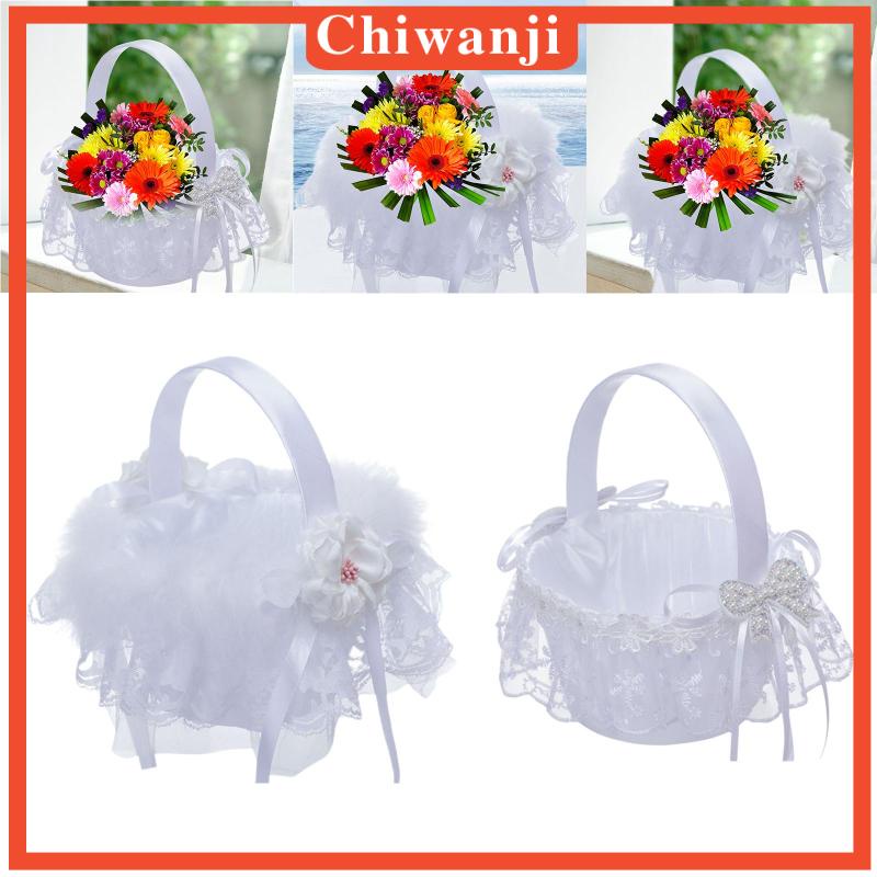 Giỏ Hoa Trang Trí Đám Cưới / Lễ Kỷ Niệm Lãng Mạn