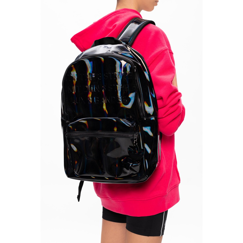 Balo Adidas Chính Hãng FREESHIP Adidas Reflective Wet Look Hologram Backpack- Ba Lô Chống Nước - Simple Sneaker