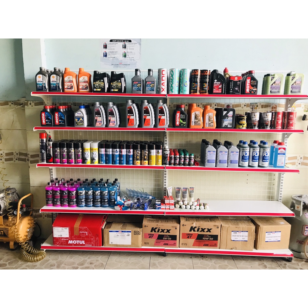 Kệ Siêu Thị Đơn Áp Tường  120 Rộng 35 Cao 120 x 3 Tầng