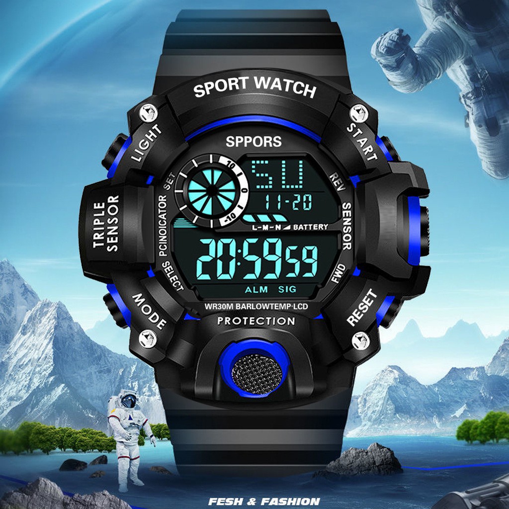 Đồng hồ điện tử nam nữ Sport Watchh S013 mẫu mới