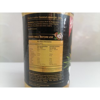 Nước cốt dừa LE MEJOR Coconut Cream 400ml