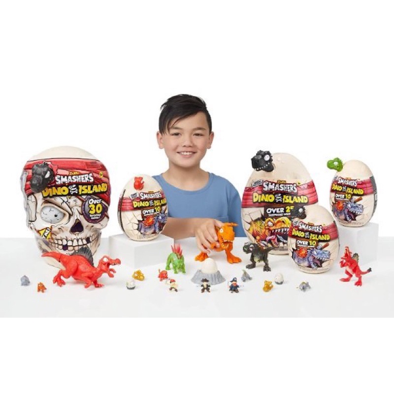 Đồ chơi đầu lâu khủng long Zuru Smasher