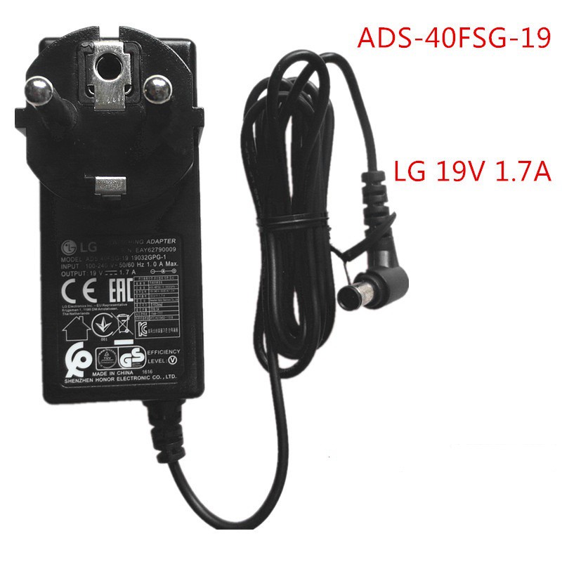 Adapter màn hình LG 24 inch 19V 1.7A CHÍNH HÃNG | BigBuy360 - bigbuy360.vn