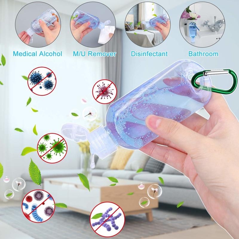 Bình Đựng Nước Kèm Móc Khóa Tiện Dụng Mang Đi Du Lịch