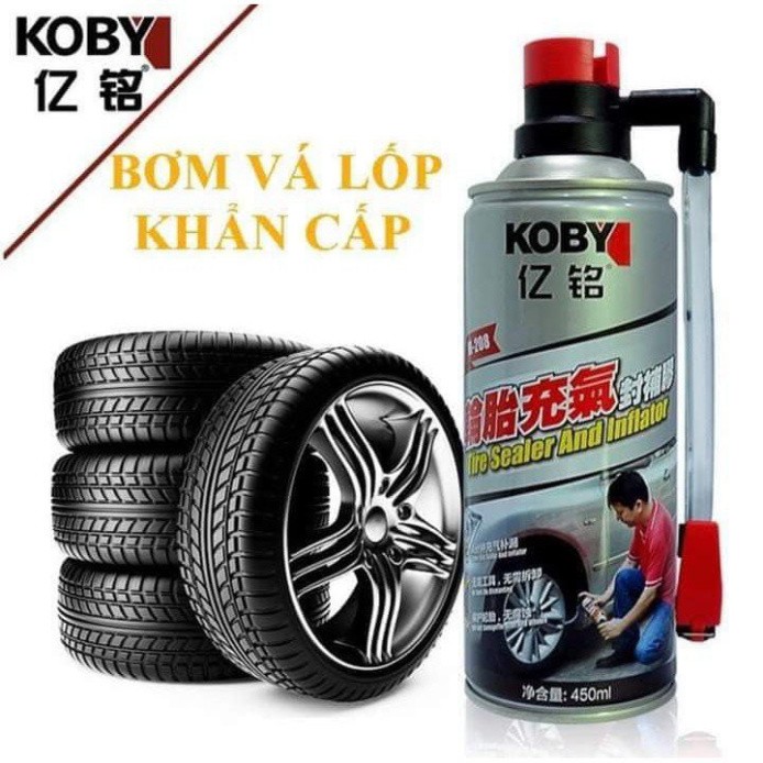 Bình vá lốp khẩn cấp Koby