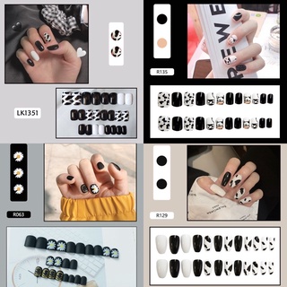 Set 24 móng giả kèm keo NHINE [2]