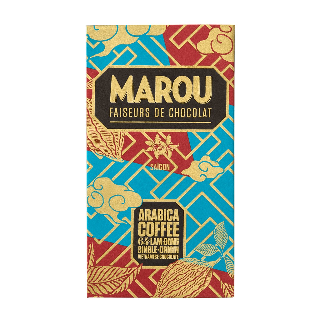 Socola Marou Arabica Coffee Lâm Đồng 64% cacao