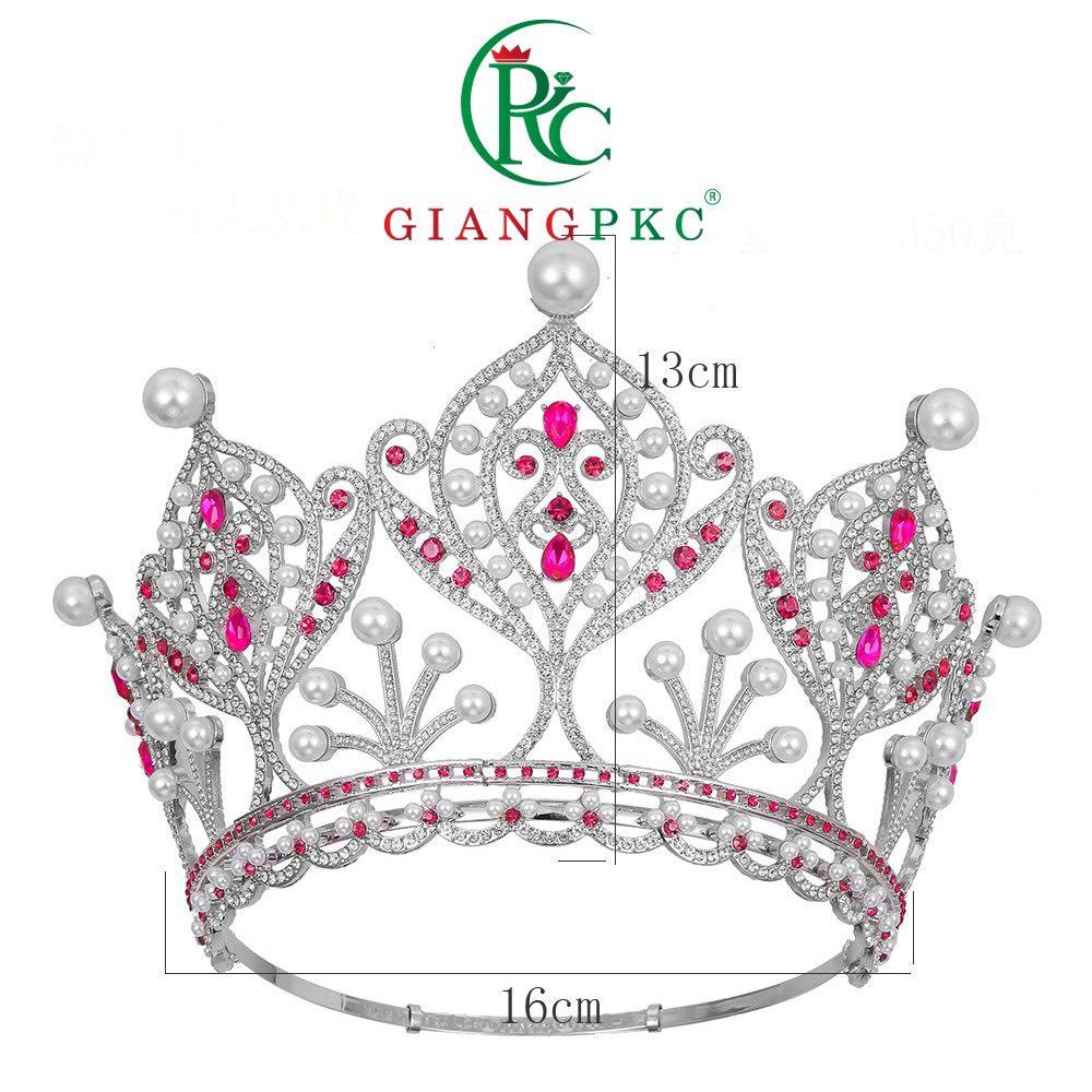 Vương miện Hoa Hậu Phạm Hương Đủ Màu cao 12 cm Giangpkc 2022  Phụ kiện cưới Giang