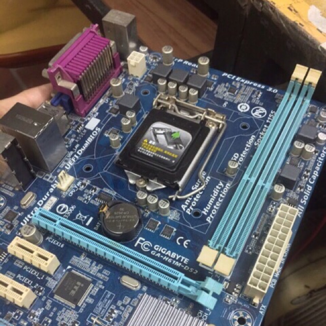 [Combo] Main Giga h61 và chip i3 3220 Tặng Fan CPU