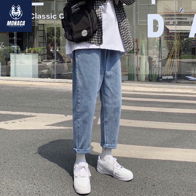 [Mã SRBACK010912 hoàn 20K xu đơn 50K] Quần jean nam ống rộng form baggy mã BG01 hot trend hàn quốc | BigBuy360 - bigbuy360.vn