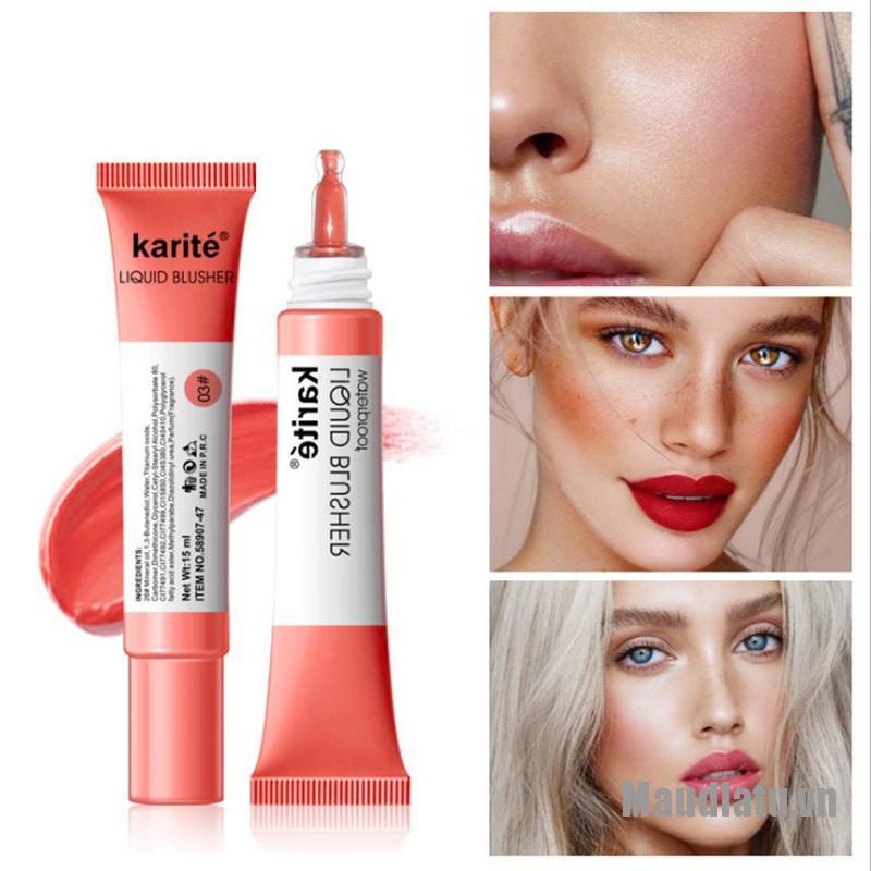 OneMetert☀Blush Liquid Natural Long-lasting Waterproof Rouge No-fading Face Contour