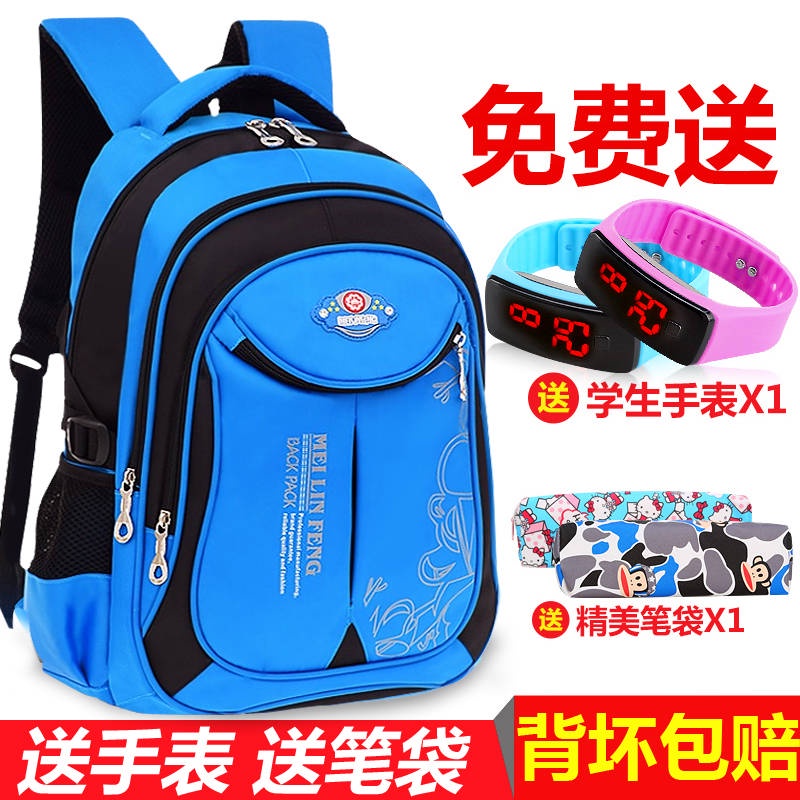 Ba Lô Đi Học + Túi Đựng Bút Chì Dễ Thương Cho Bé Từ 1-3-6 Tuổi 6-12 Tuổi