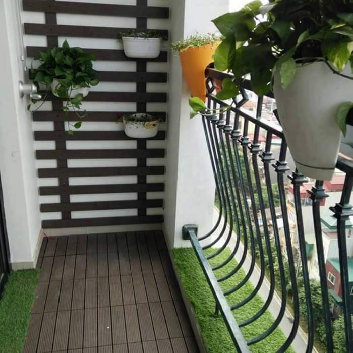 Thanh đa năng trang trí ban công composite Cắt miễn phí theo kích thước.
