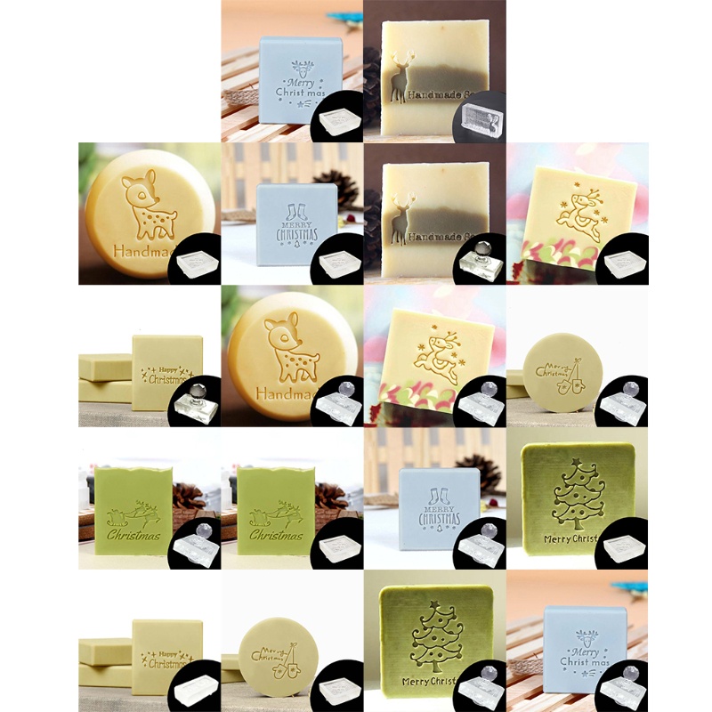 GOO Handmade Xà Phòng Tem Sáng Tạo Acrylic Trong Suốt Xà Phòng Tem Dễ Thương Natrual Handmade Xà Phò