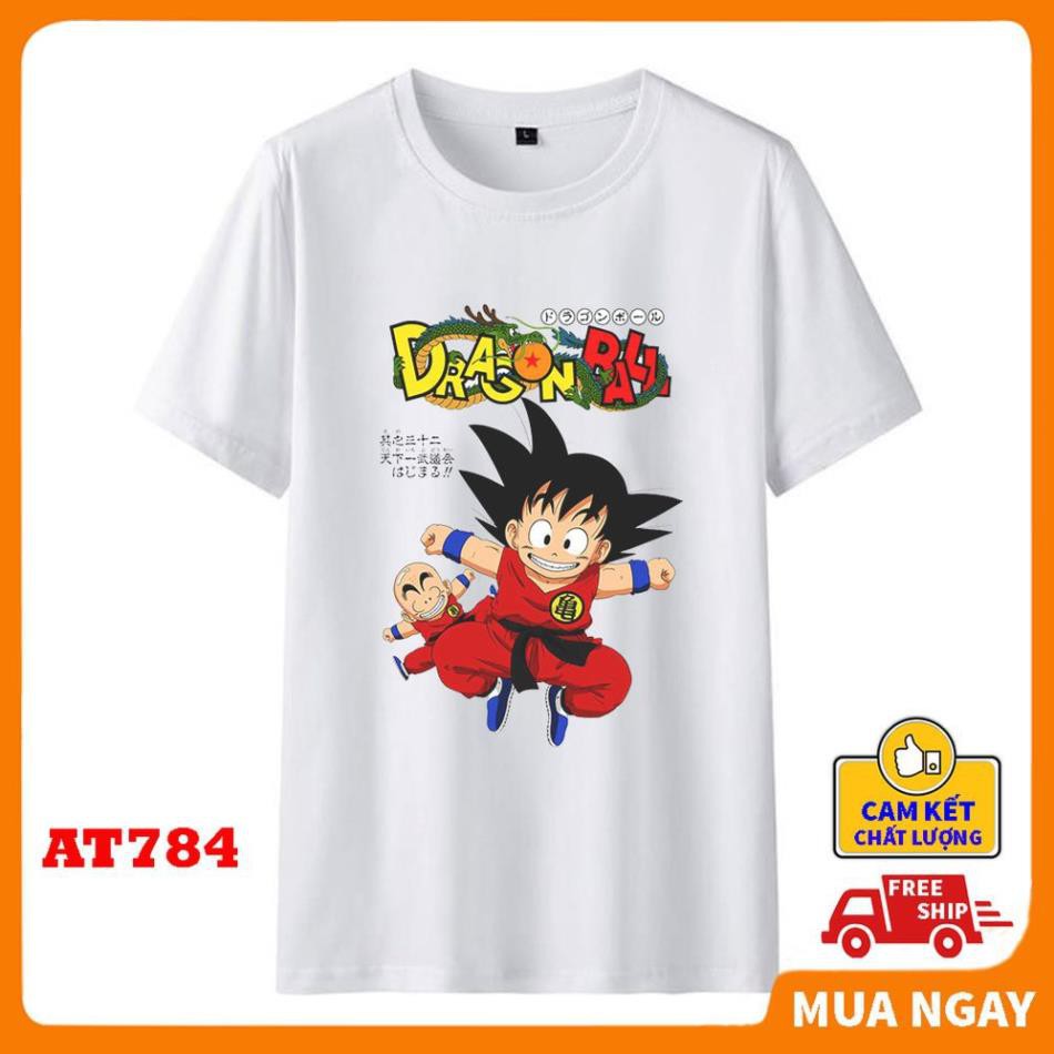 ÁO thun nam nữ rẻ đẹp in hình 7 Viên Ngọc Rồng DRAGON BALL vải thun mềm mịn fom rộng cao cấp mới nhất 2020 Xịn ˇ