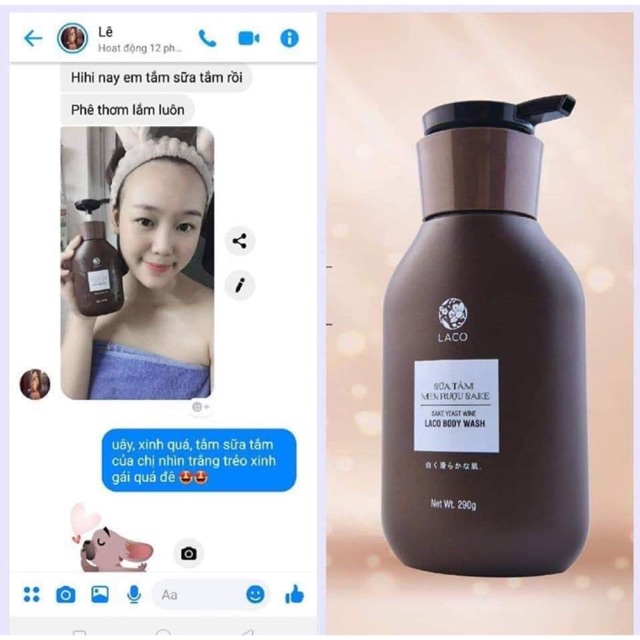 Combo khách- 5 sữa tắm men rượu sake