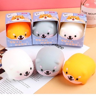 [3 MẪU] Đồ Chơi Squishy Hình Chú Chó Shiba Dễ Thương Giúp Giảm Căng Thẳng