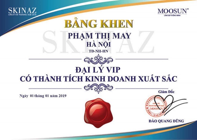 Combo Tinh Chất Bơ + Kem Dưỡng Trăng Sáng Da v10 SKINZ HÀN Quốc