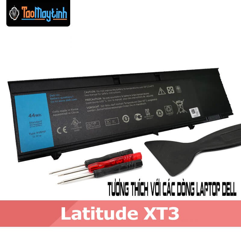 Pin Laptop Dell Latitude XT3 (Type RV8MP 6CELL)