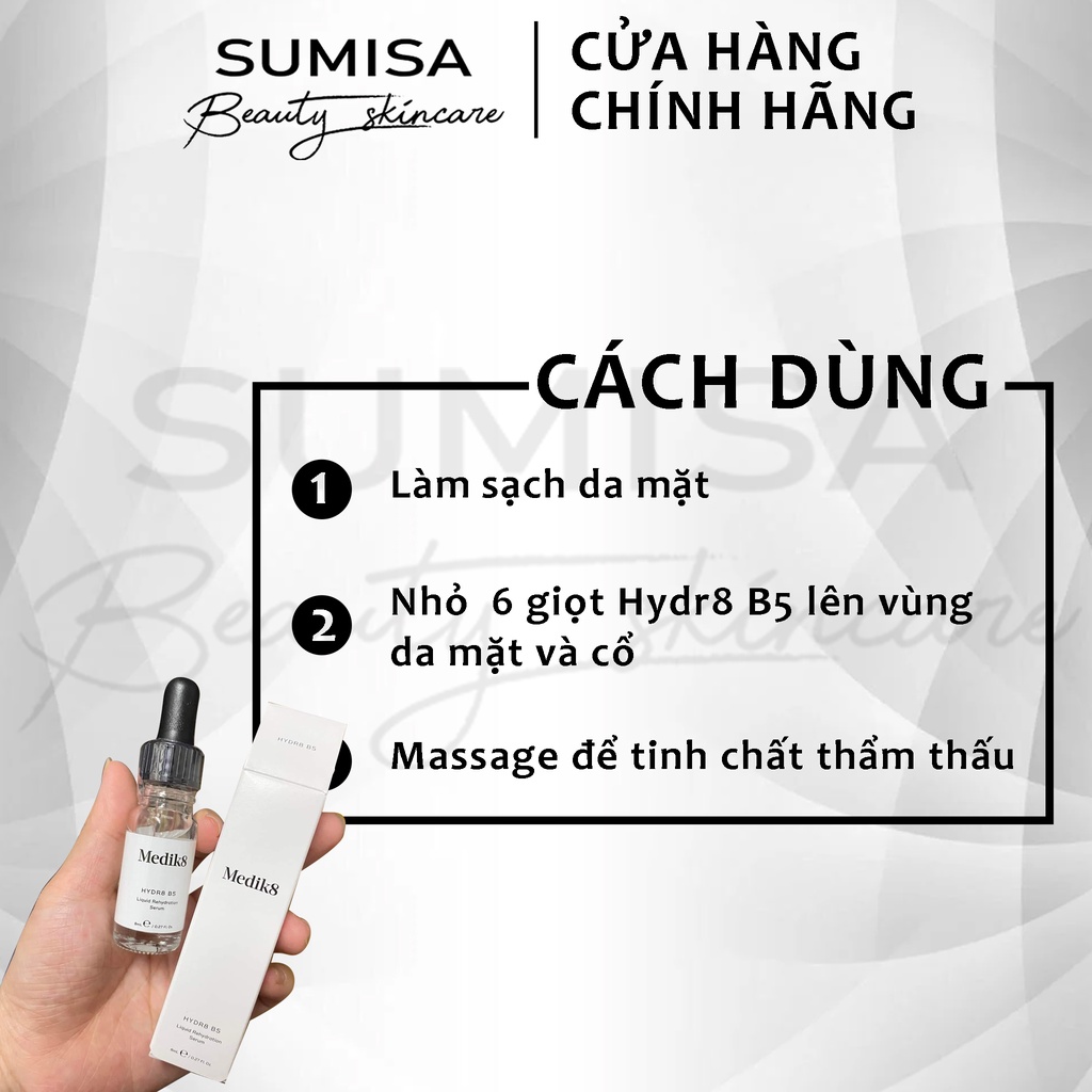 Medik8 Hydr8 B5 Serum Tinh chất dưỡng ẩm phục hồi da