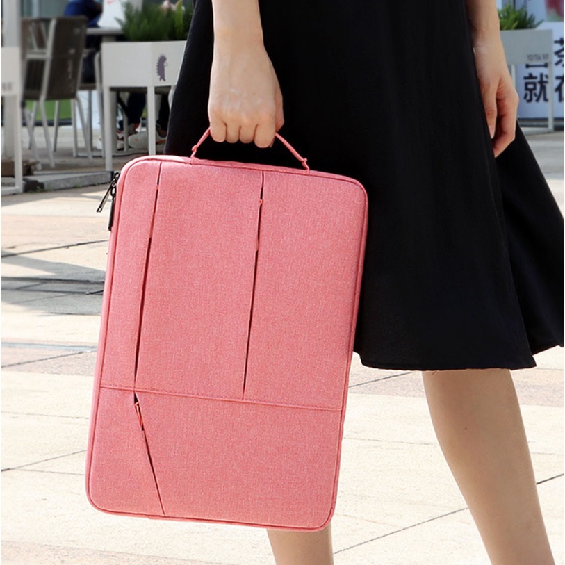 Túi chống sốc Laptop / Macbook cao cấp 13,3 14 15,6 inch ST02 - Bảo Hành 1 Năm - Đựng Bao Da Nam Nữ - 2022