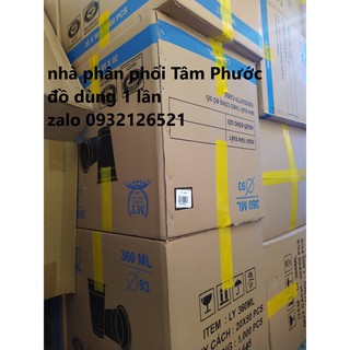 1000 ly cầu 360ml pet trong suốt đẹp cứng