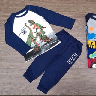 Bộ cotton bé trai sz 1-7y ( 10-25kg)