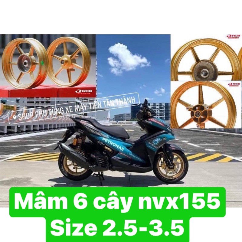 Vành Mâm RCB VARIO CLICK EX135 EX155 RAIDER SATRIA SIRIUS NVX155 chính hãng