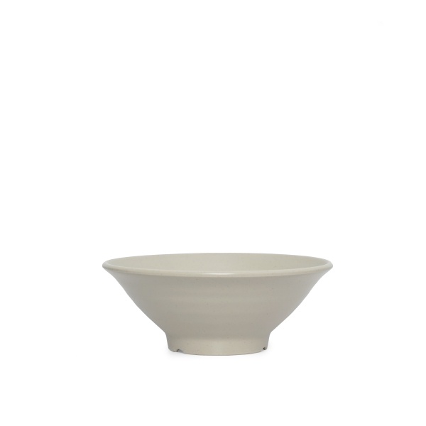 Tô xoăn đựng phở, bún nhựa Melamine nhám Nâu
