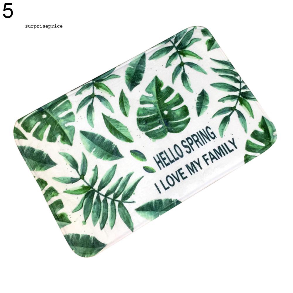 Thảm chùi chân chống trượt hình cây xinh xắn 40x60cm