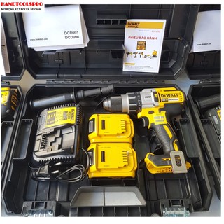 Máy khoan dùng pin dewalt 18v dcd996m2