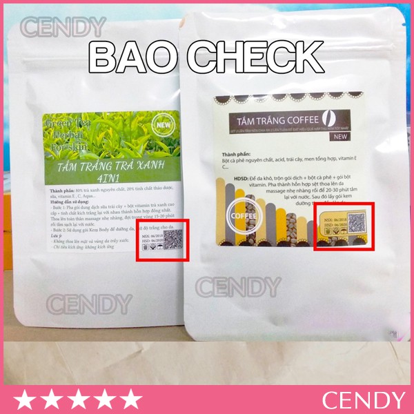 [HSD2023] TẮM CAFEE - TRÀ XANH