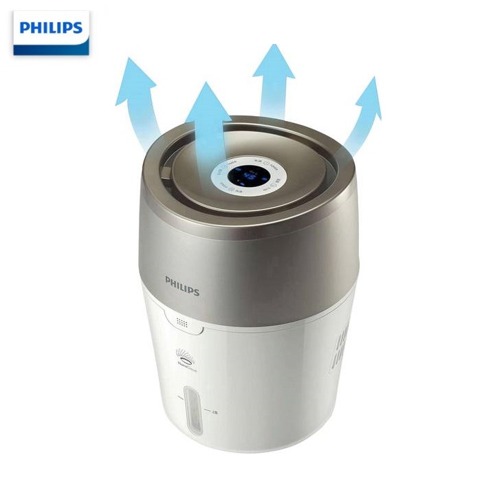 Máy tạo độ ẩm sử dụng trong gia đình thương hiệu Philips HU4803/00. Công suất tối đa 15W. Bảo hành 12 tháng.