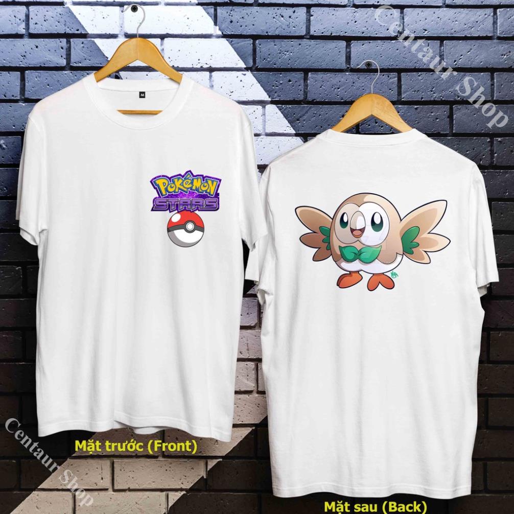 [ƯU ĐÃI] 🎁 Áo Rowlet - Áo Mokuro - Rowlet T-Shirt siêu đẹp - RWL-004