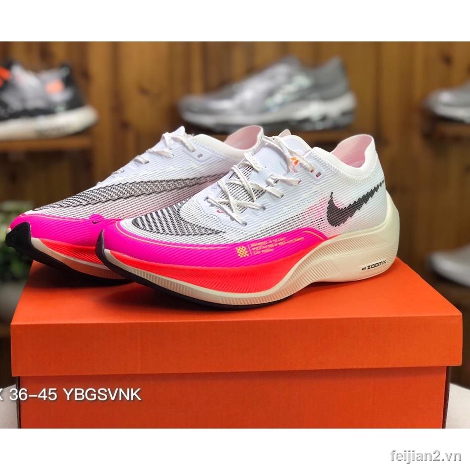Giày Thể Thao ZoomX Vaporfly next% 2 Siêu Nhẹ Phối Lưới Thoáng Khí Thời Trang Cho Nam Và Nữ