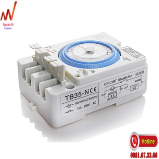 Công tắc hẹn giờ cơ 15A Camsco TB35