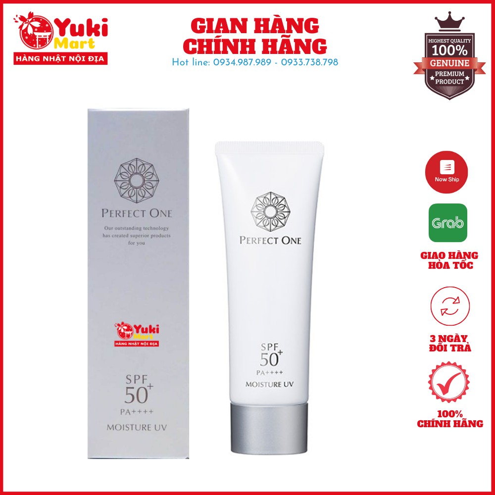 Kem chống nắng dưỡng da SPF50+ PA++++ kết hợp làm sáng da PERFECT ONE SP Moisture UV 50G