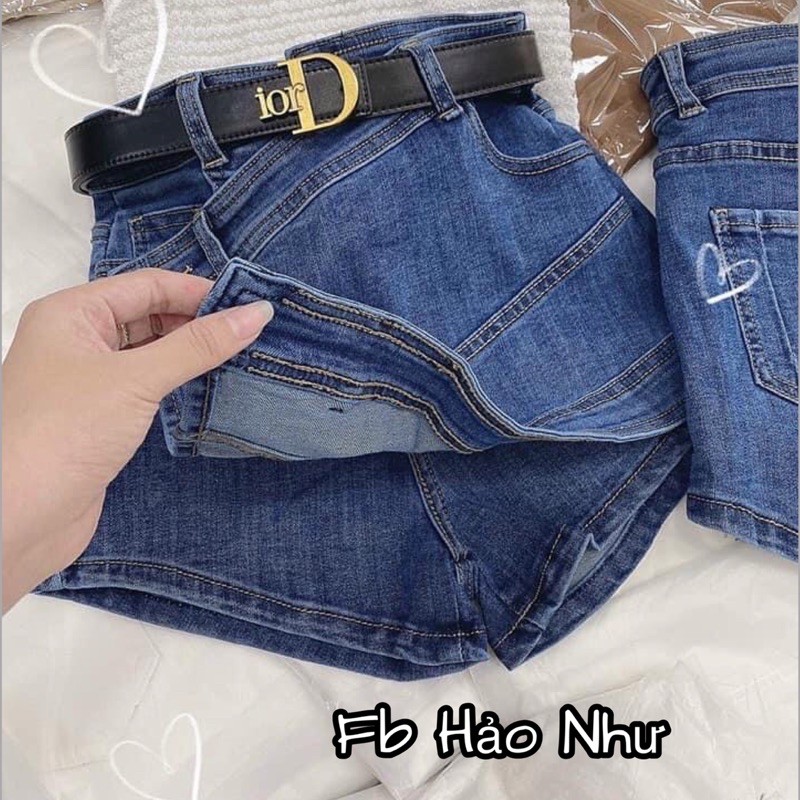 Chân váy jean đắp chéo | BigBuy360 - bigbuy360.vn
