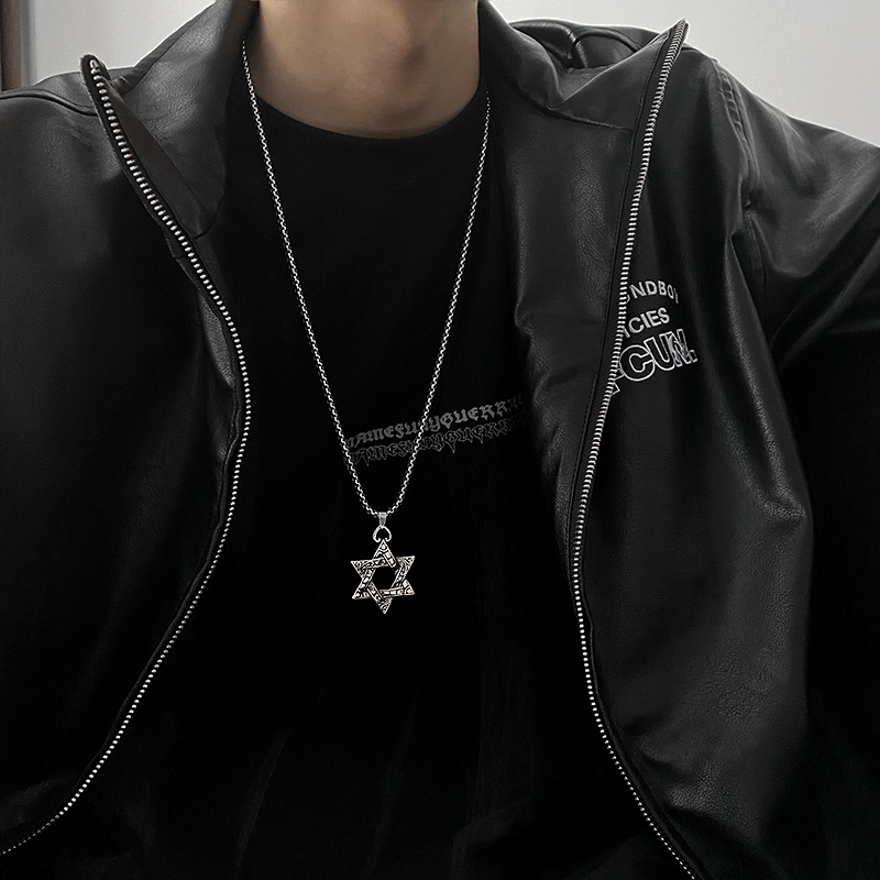 vòng cổ Thép Titan Phong Cách Hip Hop Đường Phố Cho Nam Và Nữ