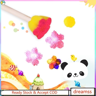 Set 5 Cọ Bọt Biển Vẽ Tranh Cho Bé