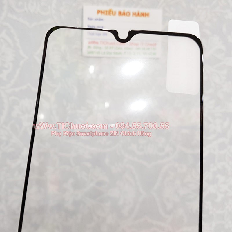 Kính cường lực Xiaomi Mi A3 CC9e FULL Màn, FULL KEO Silicon