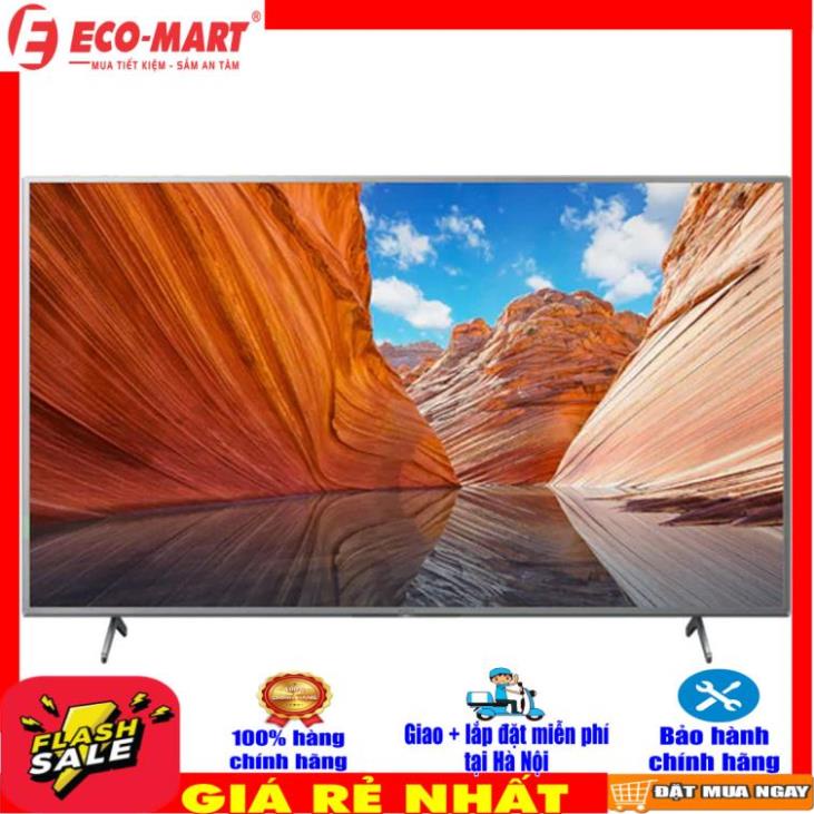Smart Tivi 4K Sony KD-65X80J/S 65 inch Android TV Mới 2021 (GIAO TOÀN QUỐC MIỄN PHÍ GIAO + LẮP ĐẶT tại Hà Nội-đi tỉnh l