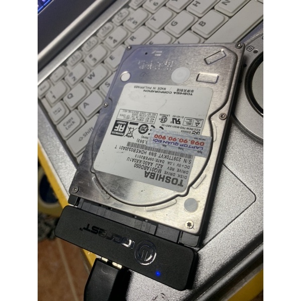 hdd laptop toshiba 160gb lưu trữ dữ liệu gắn ngoài