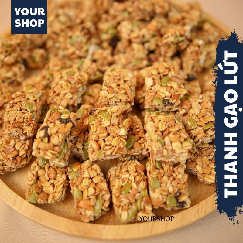 Thanh ngũ cốc Yến Mạch Granola, Chà Bông Phô Mai, Rong Biển - Yourshop