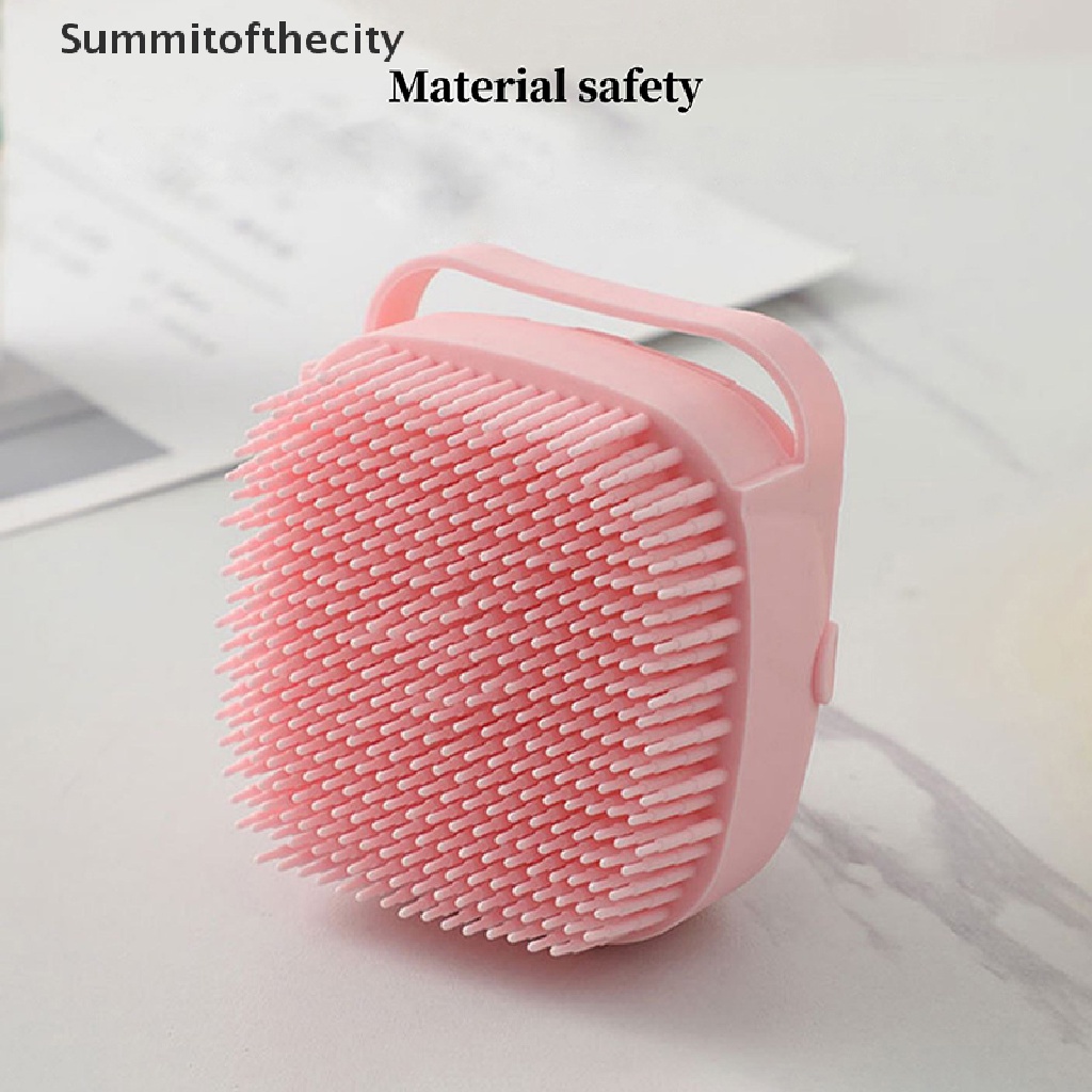 Summitofthecity Bàn Chải Tắm Bằng Silicon Có Thể Thay Thế Cho Thú Cưng