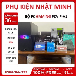 Bộ Máy Tính PC VIP H510 + i3 10105F + VGA 1050ti Chơi Game PUBG PC FIFA 4 PUBG MOBILE CF Hàng NEW bh 36 tháng
